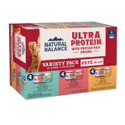 Chicken, Duck & Salmon Cat Pate Variety Pack, 2.8 oz
